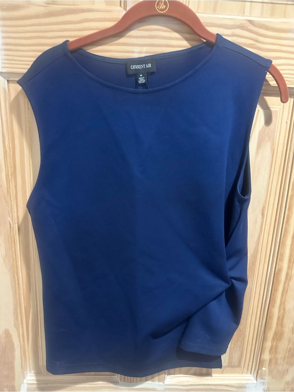 Current Air Royal Blue Sleeveless Tank Top